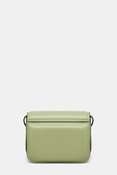 WATER GREEN LEATHER BAG 4